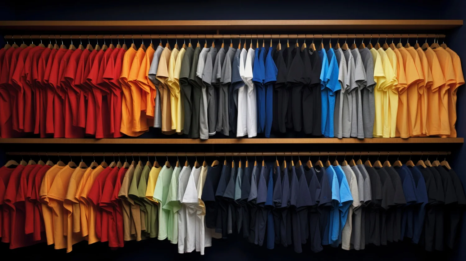 T-shirt manufacturing and garment range